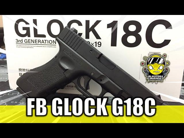 EP266 - FIGHTING BRO GLOCK G18C (Unboxing, Review and FPS Testing) - Blasters Mania