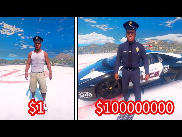 【Kim阿金】$1警察變成$100000000警察!?《GTA 5 Mods》