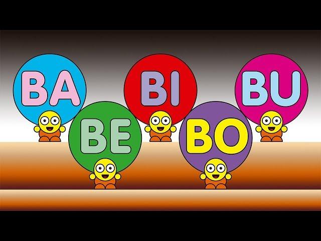 BA BE BI BO BU  - Smart Kids - A E I O U