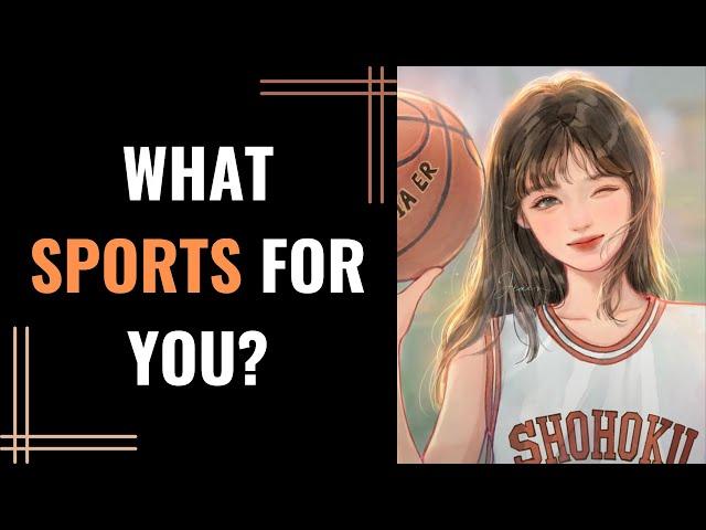 What Sports For You? (Personality Test) | Aesthetic Quiz  | Pick one