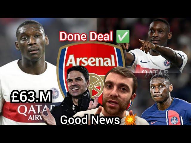 Arsenal Transfer News  Unexpected Deal & Both the Signed ️ Success & 5yrs Contract...