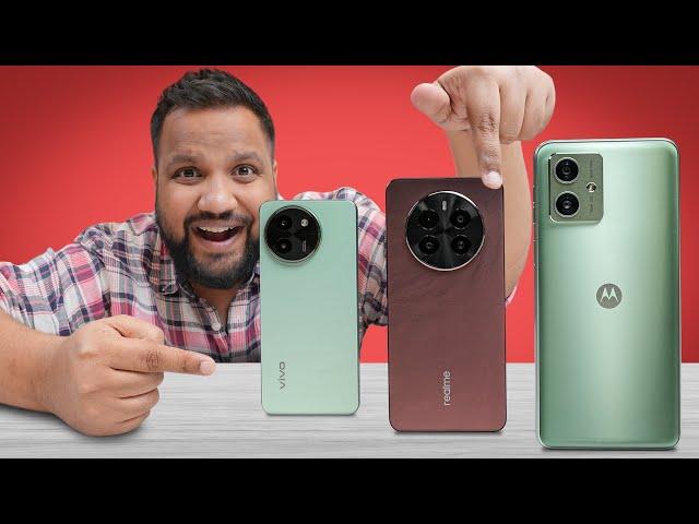 Realme P1 vs Moto G64 vs vivo T3X Full Comparison - It’s Not Easy to Pick One!