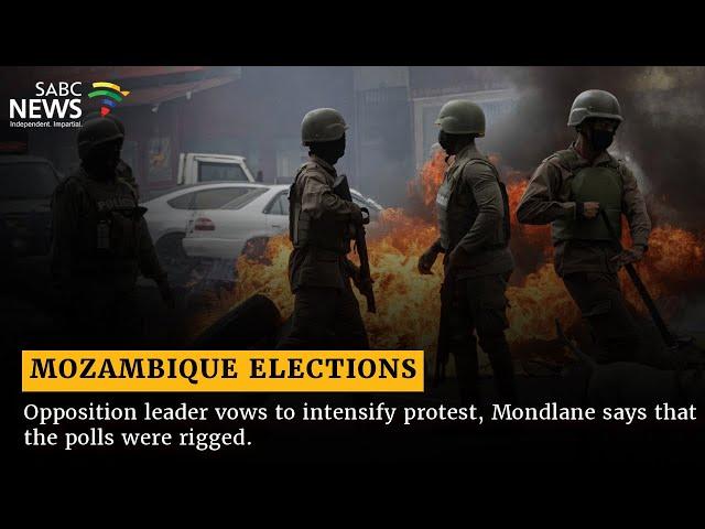 Mozambique Elections I Opposition leader vows to intensify protest