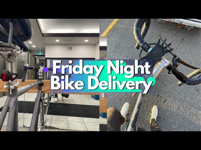 Chill Friday Uber Eats + My Shortest Delivery Ever!