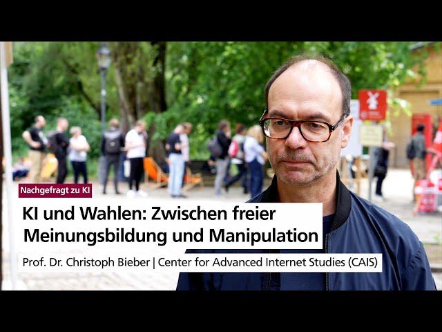 Generative KI: Fluch oder Segen für die politische Meinungsbildung? | Nachgefragt zu KI