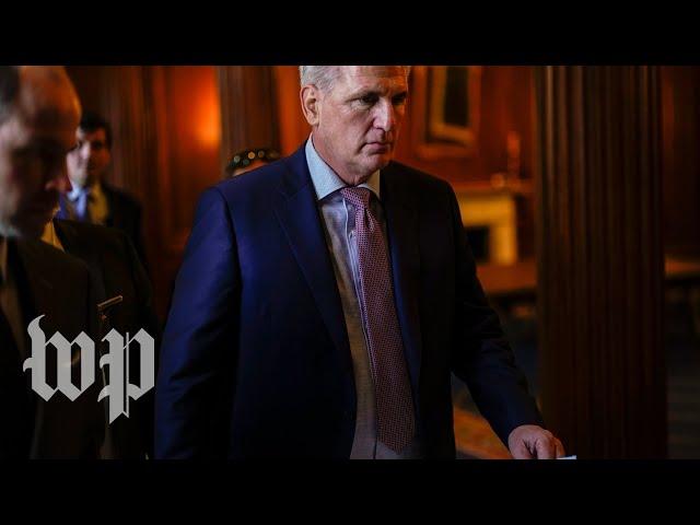 Kevin McCarthy’s strangest moments from his 8-hour, 32-minute speech