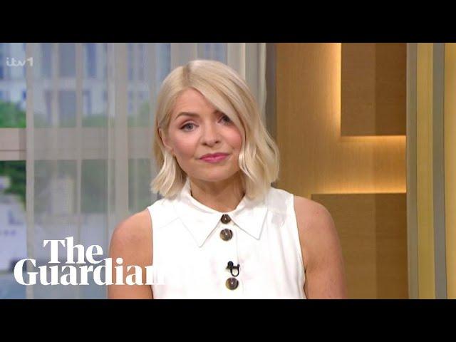 'Shaken, let down and worried': Holly Willoughby addresses Phillip Schofield's ITV exit