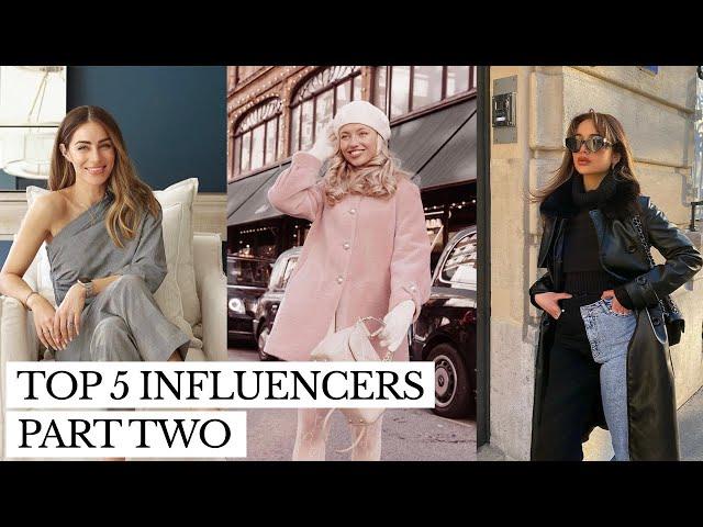 Top 5 Fashion Influencers To Follow ASAP (part 2)