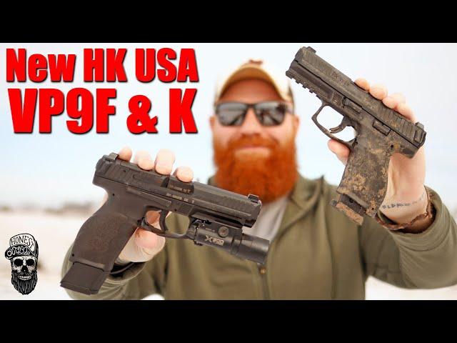 New HK USA VP9 A1 K & F First Shots: A Pleasant Surprise