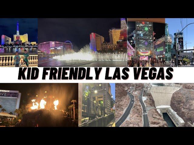 LAS VEGAS WITH KIDS | KID FRIENDLY ACTIVITIES IN LAS VEGAS | WHAT TO DO WITH KIDS IN LAS VEGAS