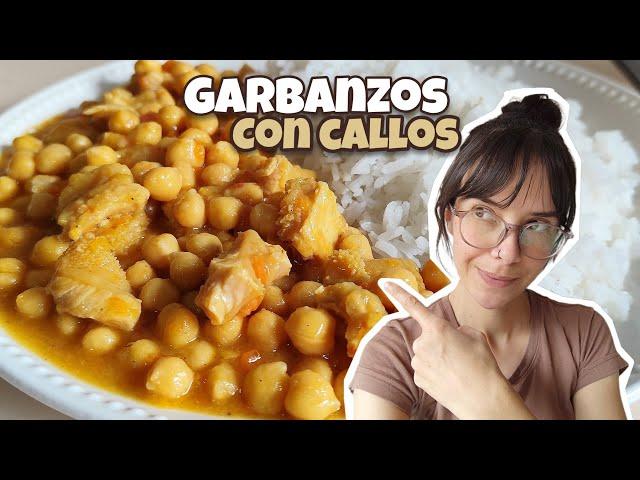 Cómo se hacen los GARBANZOS CON CALLO O MENUDO  con el toque secreto de mi abuelita 