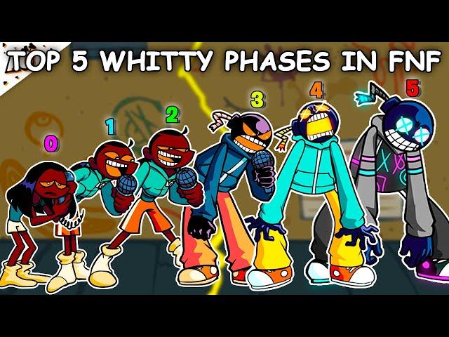 Top 5 Whitty Phases in Friday Night Funkin'