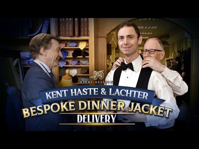 Delivery of Bespoke Dinner Jacket from Kent Haste & Lachter | Kirby Allison