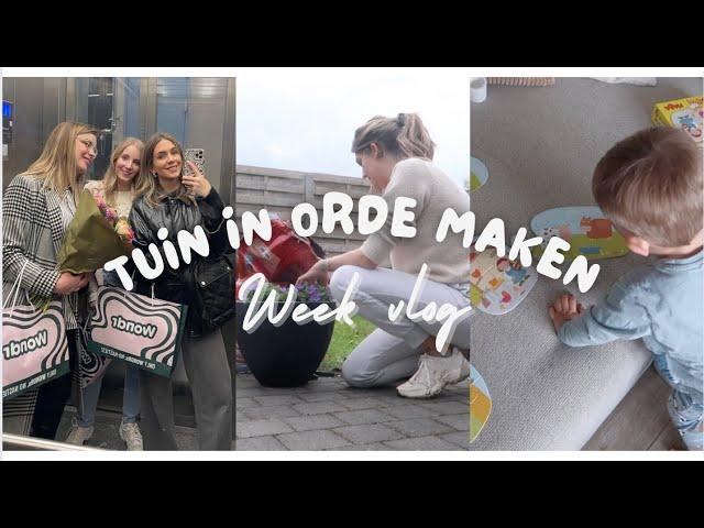 WONDR EVENT, TUINIEREN EN WERKDAG / VLOG 1-2024