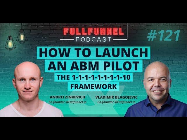 How to launch an ABM pilot