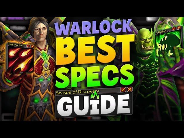 Best Warlock DPS Specs for Warlocks in SoD Phase 4(All specs)