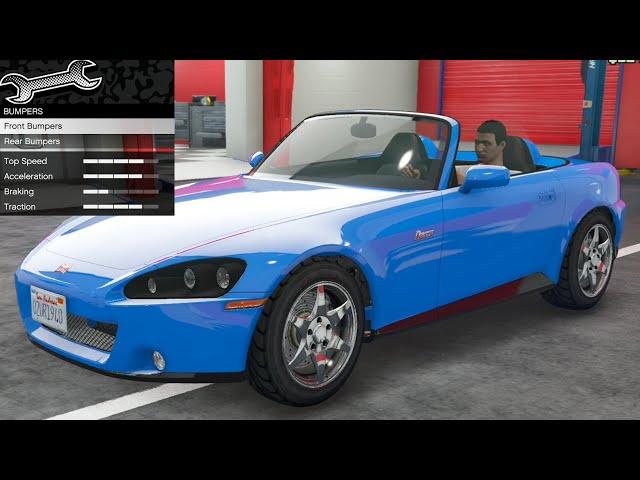 GTA 5 - DLC Vehicle Customization - Dinka RT3000 (Honda S2000)