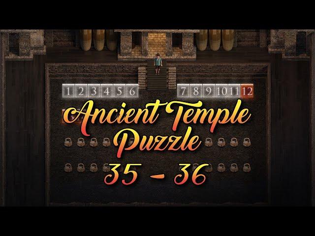 Treasure of Nadia Ancient Temple Puzzle 35 - 36