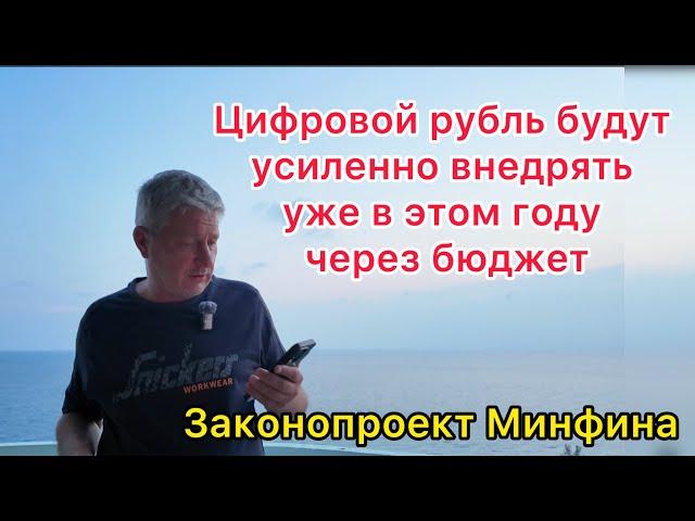 Цифровой рубль будут внедрять уже в этом году через бюджет. Законопроект Минфина
