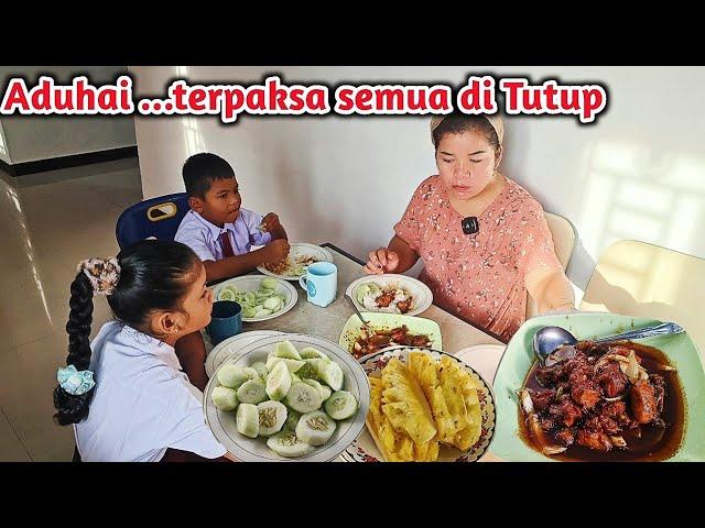 Sarapan Pagi Ini Banyak Sekali Penampakan Yang Harus Saya Tutupi