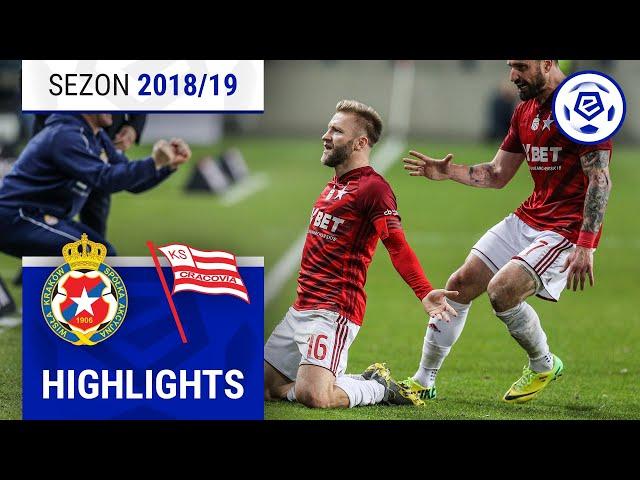 Wisła Kraków - Cracovia 3:2 | SKRÓT | Ekstraklasa 2018/19 | 26. Kolejka