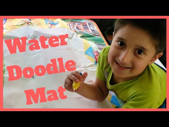 Water Doodle Mat Toddlers and Kids  - Let's learn and play with TinoNinos