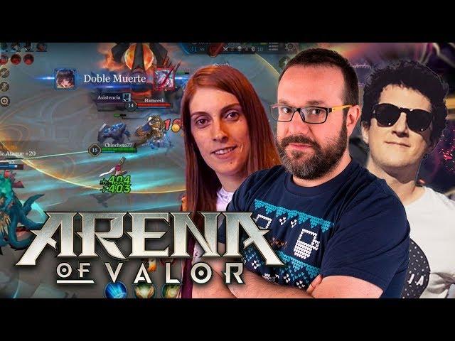 Arena of Valor - ENTRENANDO para la GLORIA con Sarinha y WithZack - #AoVNPT