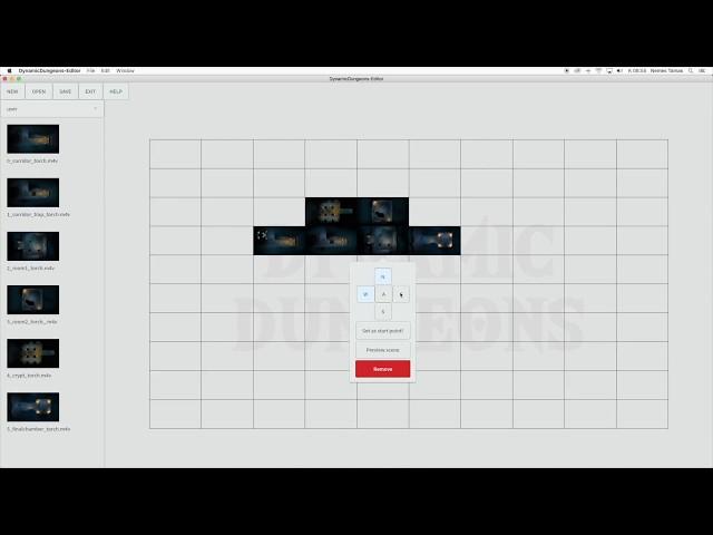 Dynamic Dungeons Editor & Player v.0.0.1. Demo