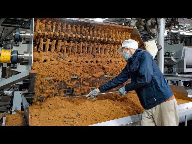 Piled Up! Large-Scale Brown Sugar Processing, Bubble Tea Making / 黑糖加工, 黑糖珍珠鮮奶 - Taiwanese Food