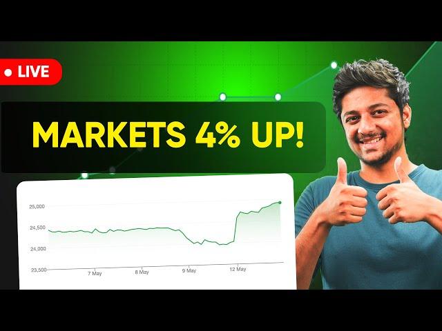 MASSIVE MARKET RALLY! My Portfolio Gained 6% Today 