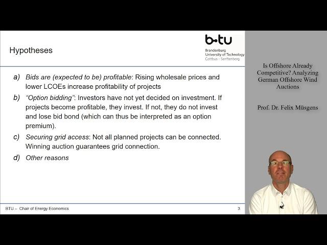 Is Offshore Already Competitive? Analyzing German Offshore Wind Auctions