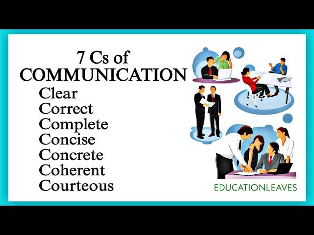 7 Cs of communication / 7 principles of effective communication | Communication part-3