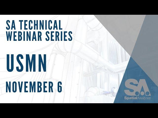 SA Technical Web Series | Unified Spatial Metrology Network (USMN)