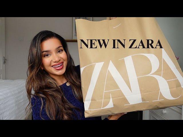 NEW IN ZARA HAUL - AUTUMN WINTER 2024