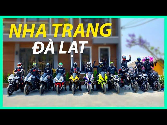 Phượt Nha Trang - Đà Lạt cực đã cùng dàn mô tô phân khối lớn