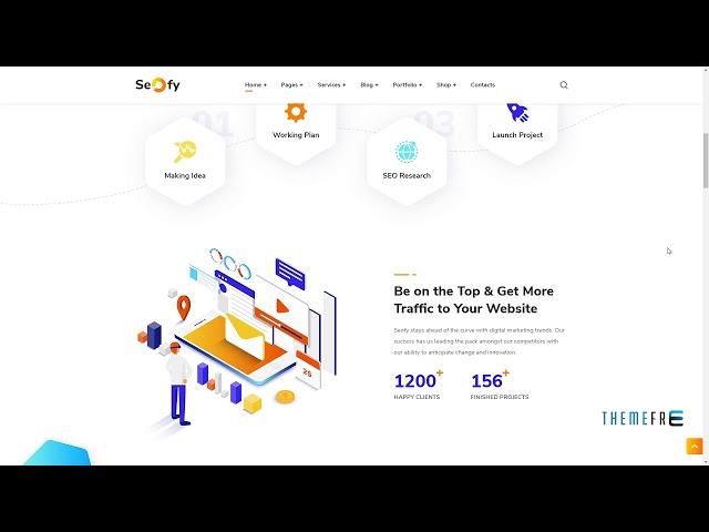 Seofy - SEO and Digital Marketing Agency WordPress Theme      Graham