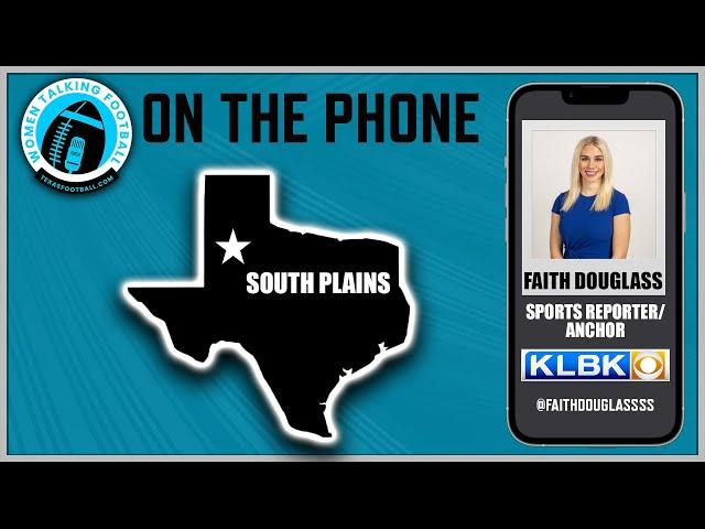 WTF INTERVIEW: KLBK Sports Reporter/Anchor Faith Douglass