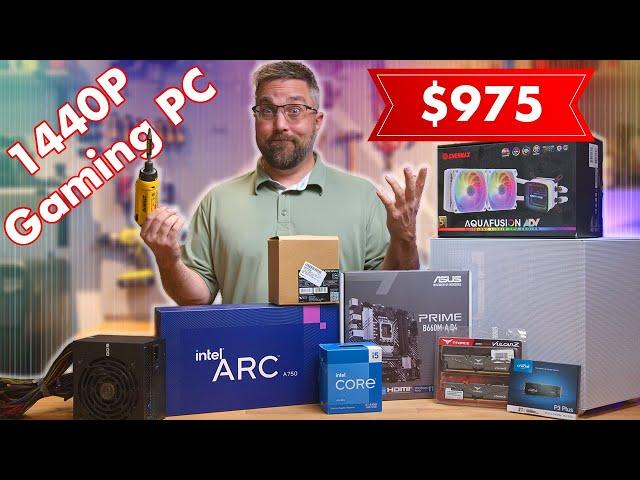 My Final Build! - 1440P Gaming PC for Under $1000