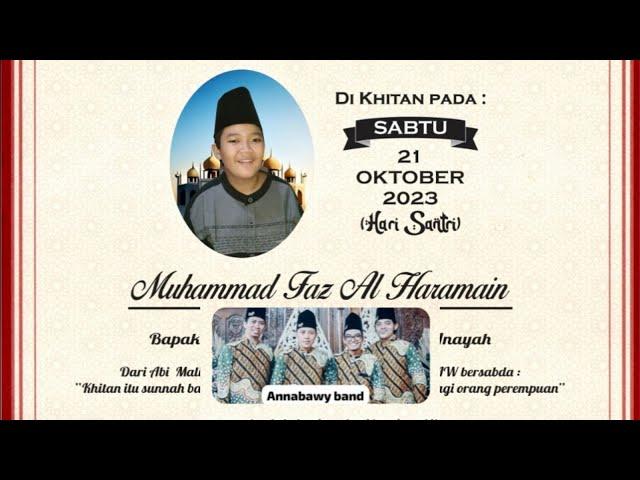 [LIVE]  KHITANAN MUHAMMAD FAZAL   / BREBES JAWA TENGAH