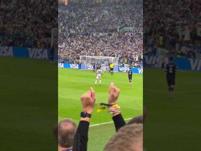 Messi Tor gegen Kroatien live mit Smartphone - by far the best video i’ve ever taken