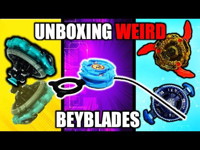 I unboxed the weirdest beyblades...