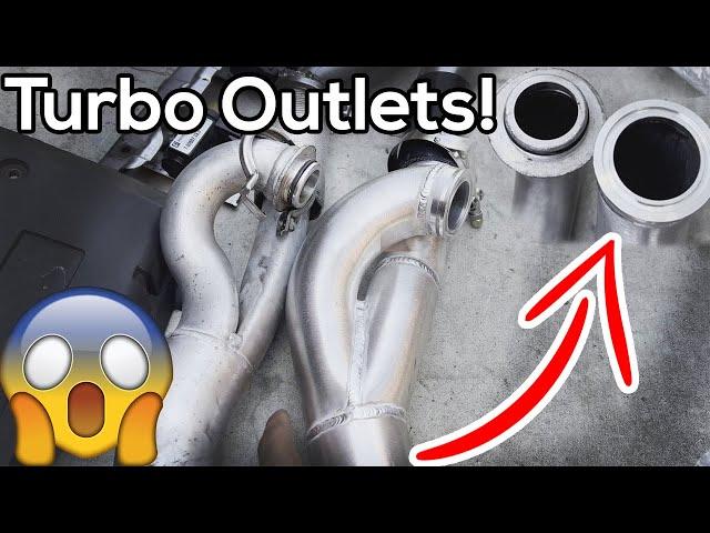 N54 Turbo Outlet Upgrade MUST HAVE for 500hp