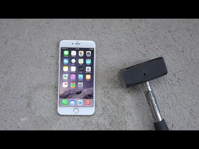 iPhone 6 Plus - Hammer Drop Test (4K)