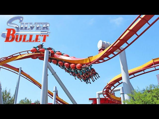 Silver Bullet at Knott's Berry Farm Review B&M Inverted Coaster