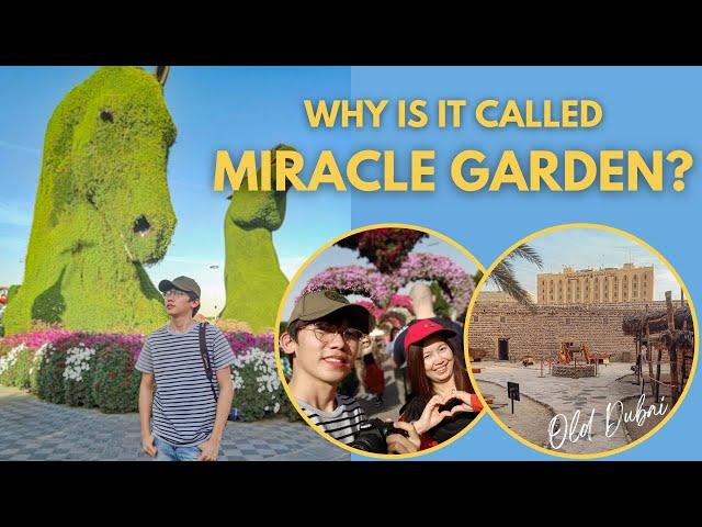 DUBAI VLOG - Dubai Miracle Garden & Old Dubai Tour