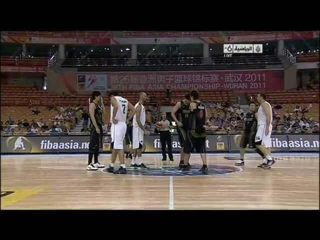 Jordan 87 - 92 Japan (Q1_Part1), FIBA Asia 2011