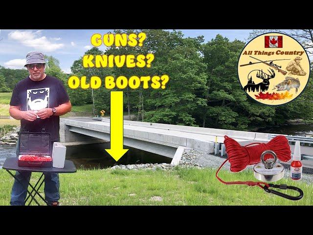 First Time MAGNET FISHING! - No COPS Called! #outdoors