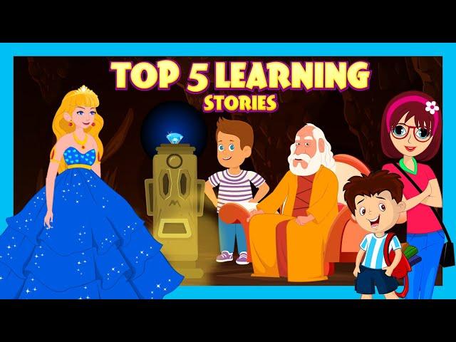 Top 5 Learning Stories | Tia & Tofu | Bedtime Stories for Kids | English Stories