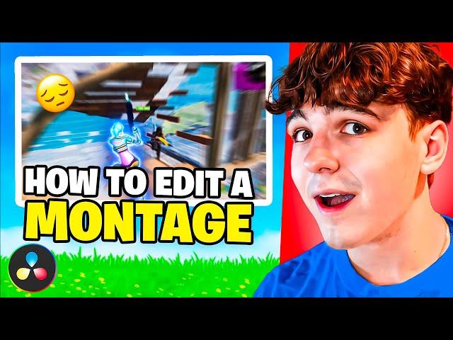 EDIT Fortnite Montages Like a PRO for FREE! | Davinci Resolve Tutorial