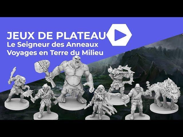 Jeux de Plateau - Le Seigneur des Anneaux : Voyages en Terre du Milieu